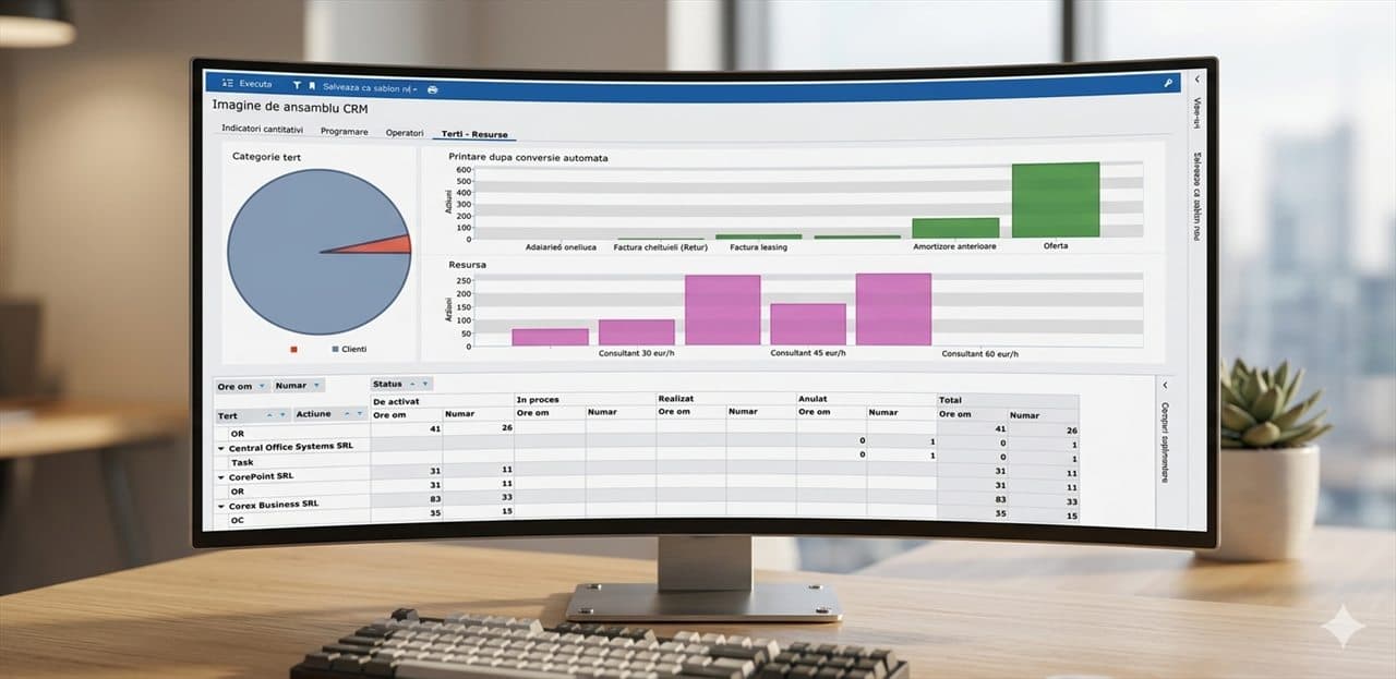 CRM si operatiuni in Soft1